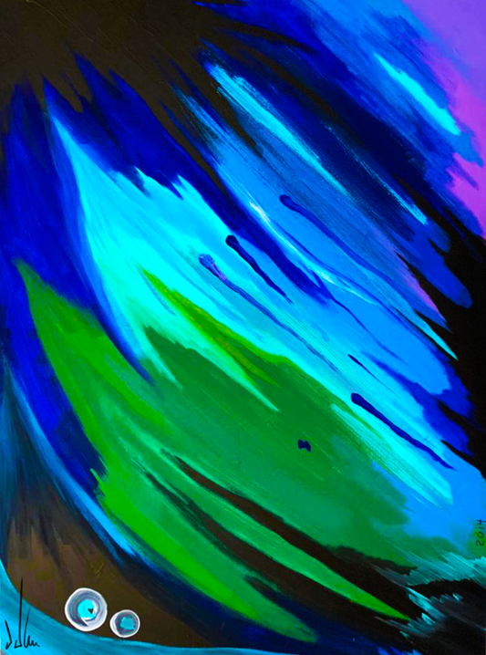 Camino transitado de noche de regreso al chaparral